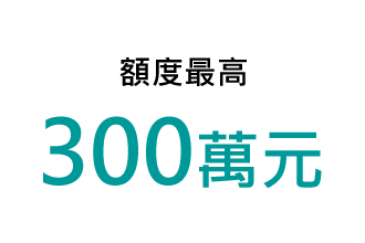 最高300萬元